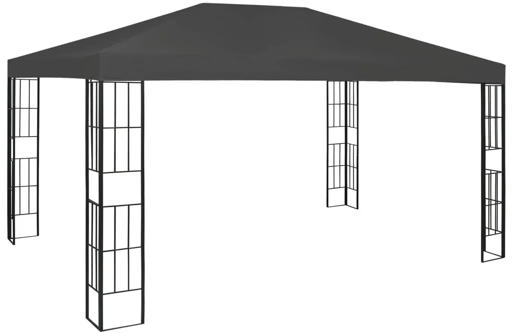Pavilion de gradina VidaXL 47985 3x4 (Anthracite)