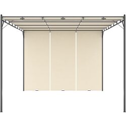 Pavilion de gradina VidaXL 47994 4x3 (Cream) Thumb
