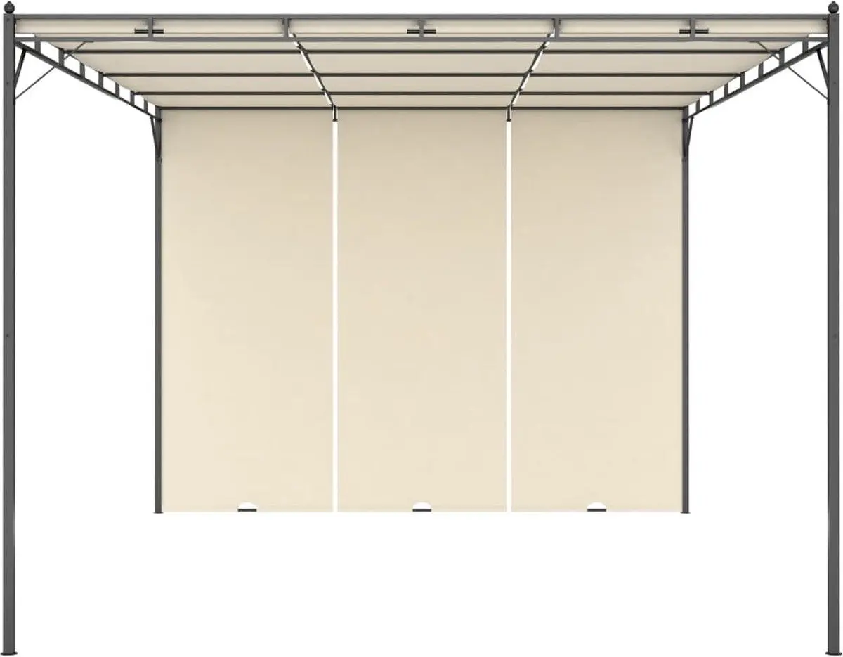 Pavilion de gradina VidaXL 47994 4x3 (Cream) - 2