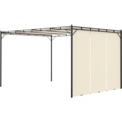 Pavilion de gradina VidaXL 47994 4x3 (Cream) Thumb