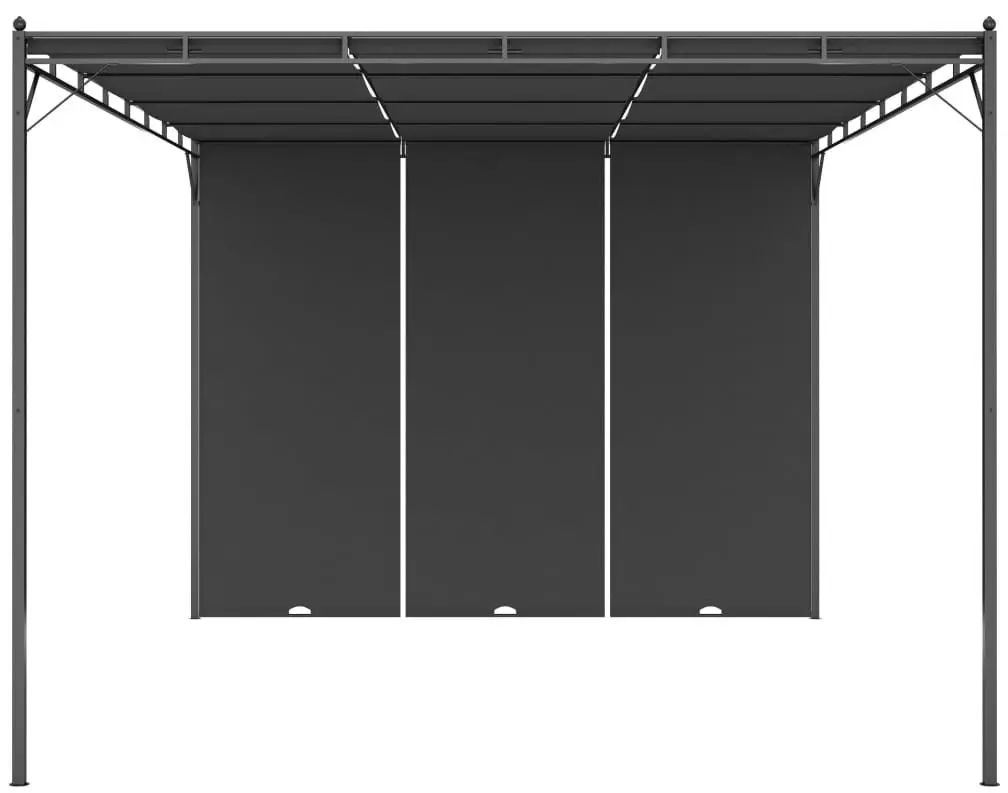 Pavilion de gradina VidaXL 47996 4x3 (Anthracite) - 2