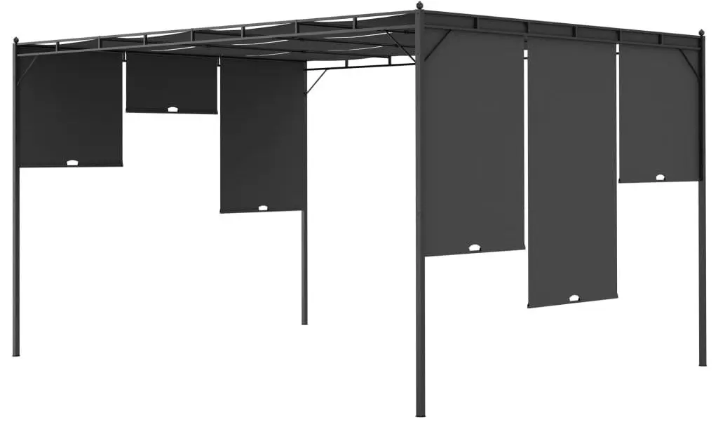 Pavilion de gradina VidaXL 47996 4x3 (Anthracite) - 5