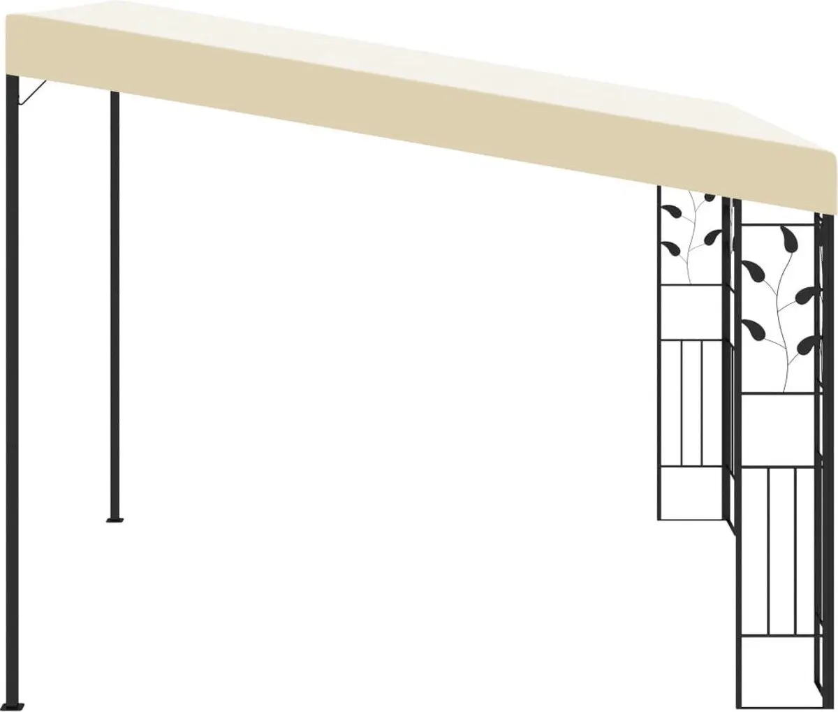 Pavilion de gradina VidaXL 47997 3x3 (Cream) - 4