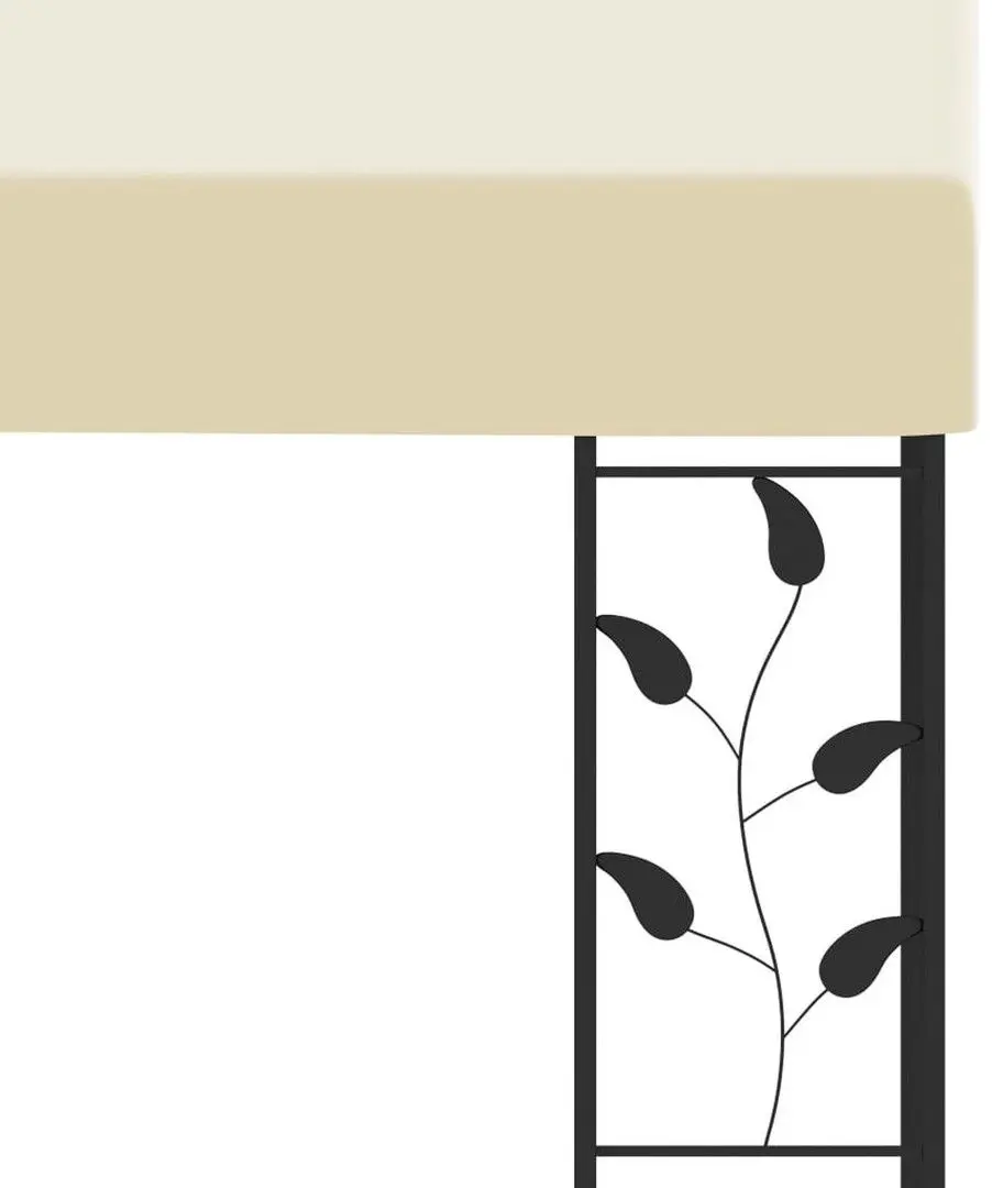 Pavilion de gradina VidaXL 47997 3x3 (Cream) - 5
