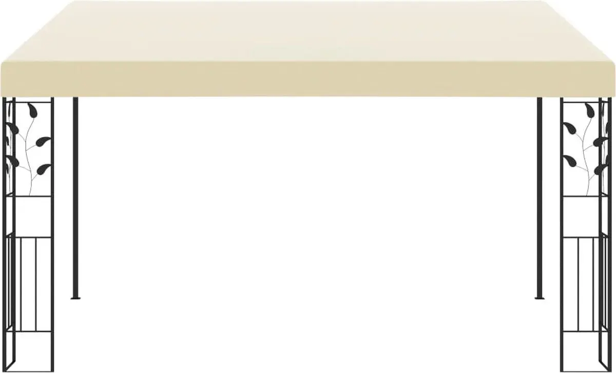 Pavilion de gradina VidaXL 47998 4x3 (Cream) - 3