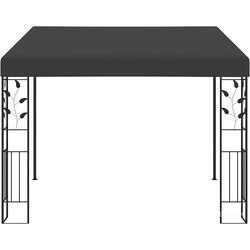 Pavilion de gradina VidaXL 48000 3x3 (Anthracite) Thumb