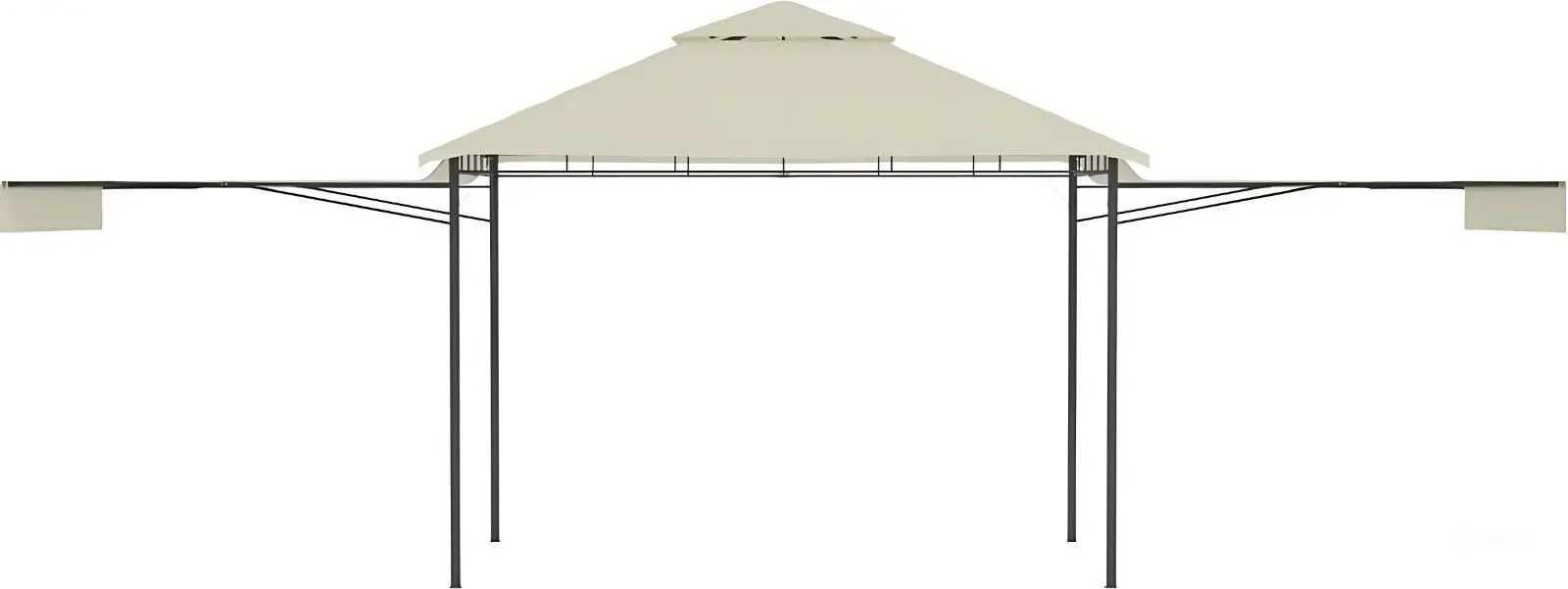 Pavilion de gradina VidaXL 48003 3x3 (Cream) - 2