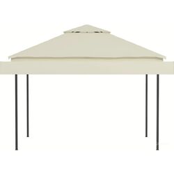 Pavilion de gradina VidaXL 48003 3x3 (Cream) Thumb