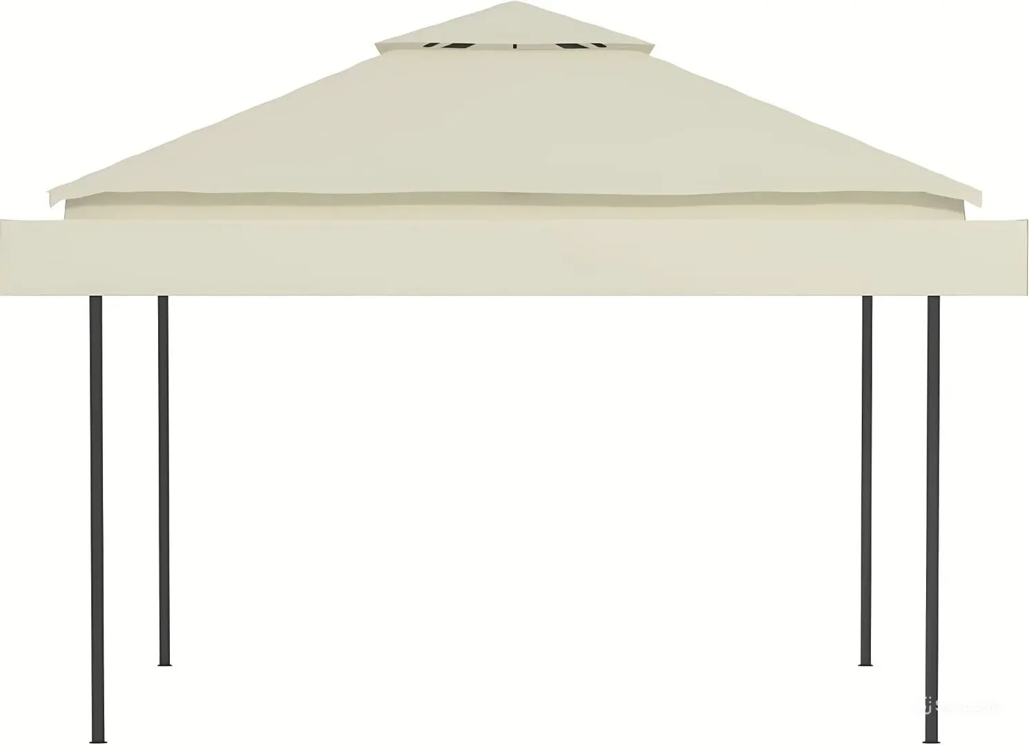 Pavilion de gradina VidaXL 48003 3x3 (Cream) - 3