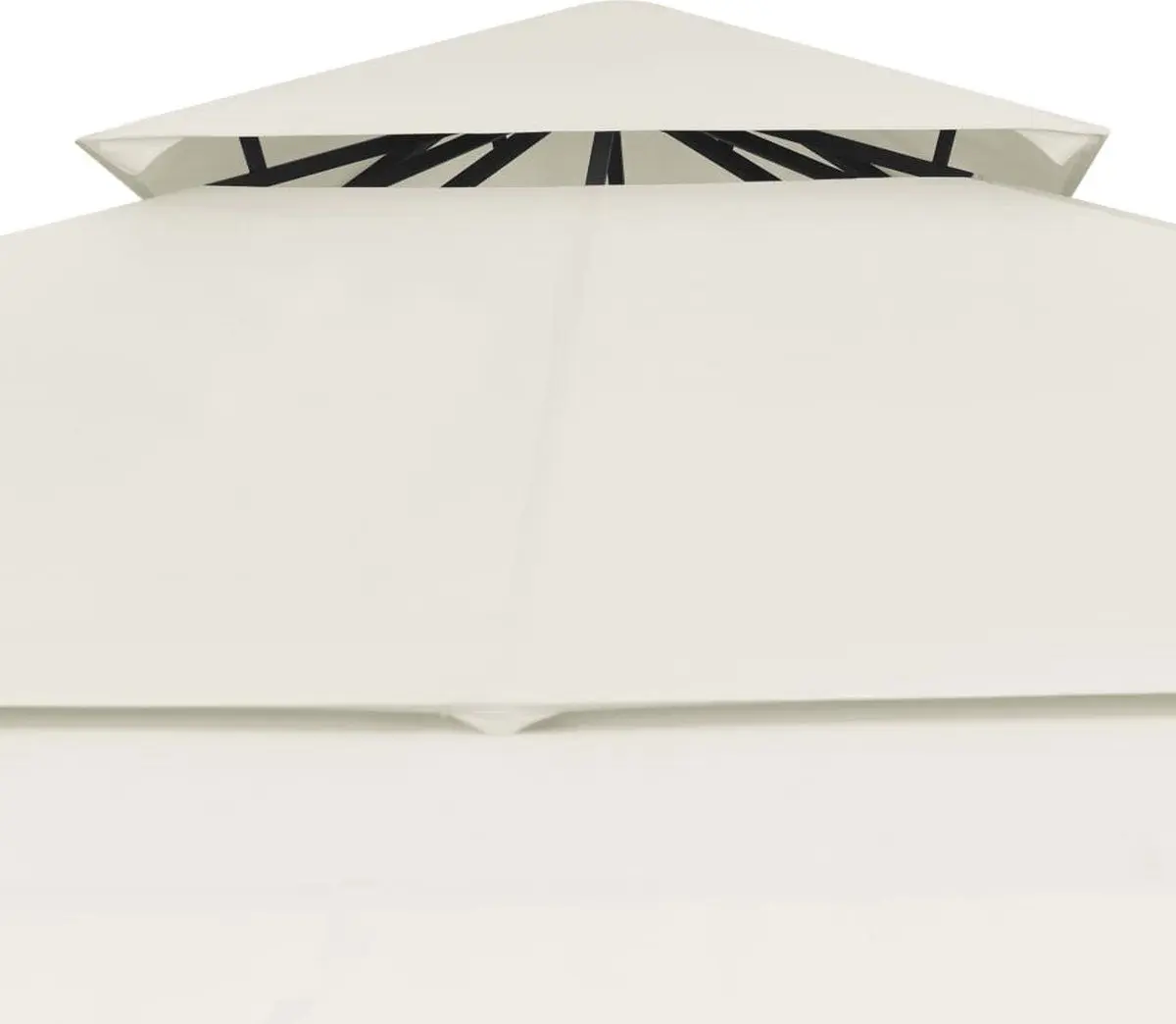 Pavilion de gradina VidaXL 48003 3x3 (Cream) - 7