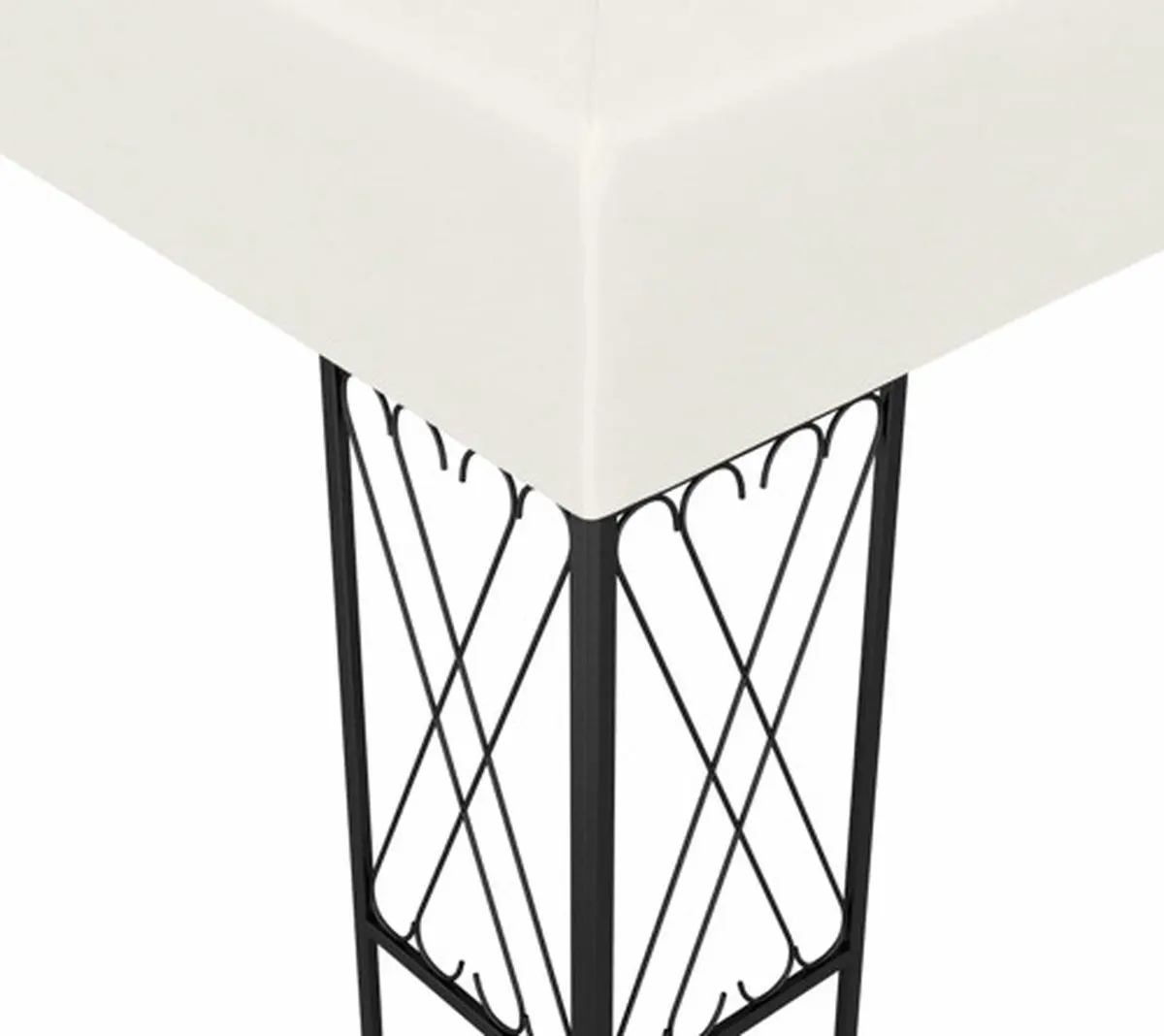 Pavilion de gradina VidaXL  48005 3x3 (Cream) - 3