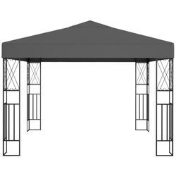 Pavilion de gradina VidaXL 48006 3x3 (Anthracite) Thumb