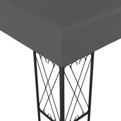 Pavilion de gradina VidaXL 48006 3x3 (Anthracite) Thumb