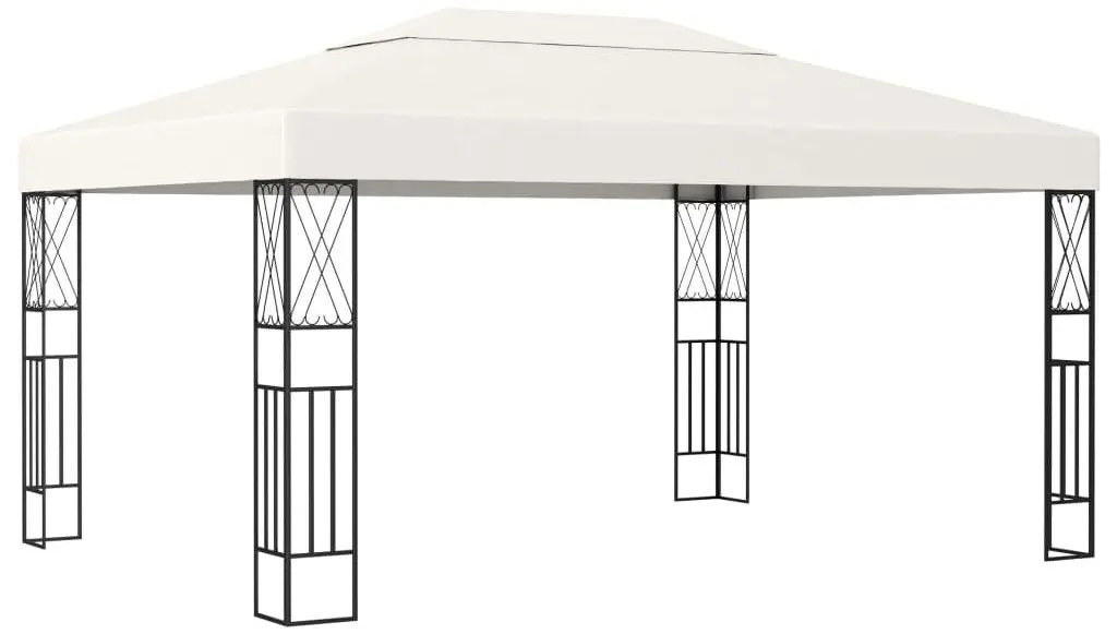 Садовый павильон VidaXL 48007 4x3 (Cream)