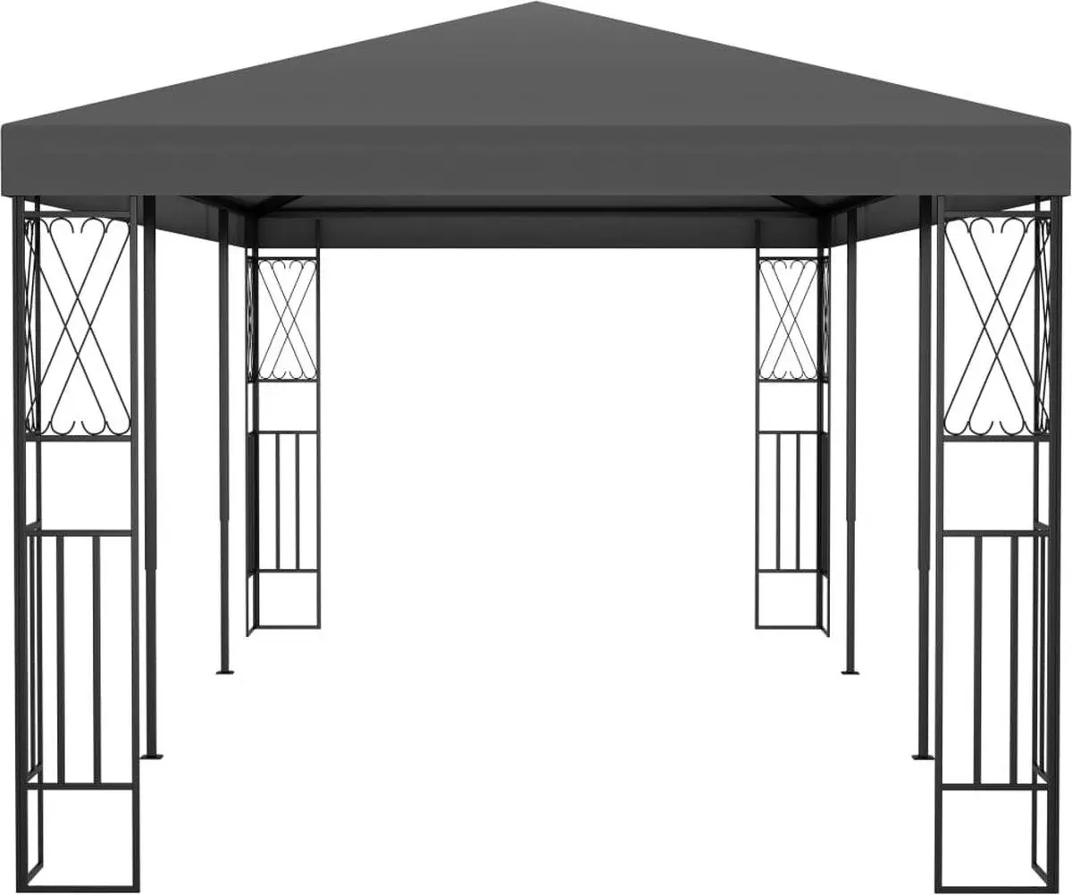 Pavilion de gradina VidaXL 48010 3x6 (Anthracite) - 3