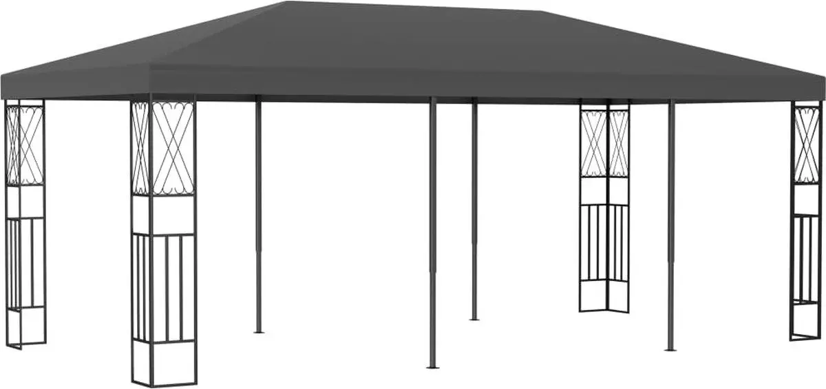 Pavilion de gradina VidaXL 48010 3x6 (Anthracite)
