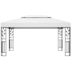 Pavilion de gradina VidaXL 48030 3x4 (White) Thumb