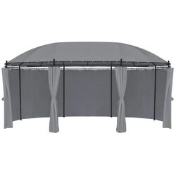 Pavilion de gradina VidaXL 48035 3.5x5.2 (Anthracite) Thumb