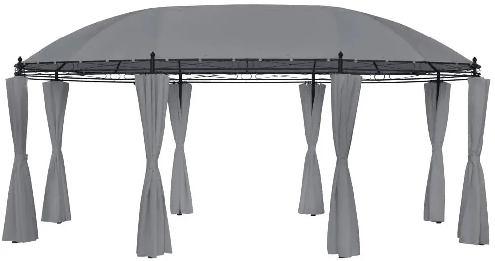 Pavilion de gradina VidaXL 48035 3.5x5.2 (Anthracite)