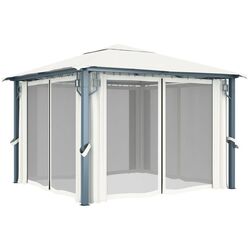 Садовый павильон VidaXL 48042 3x3 (Cream) Thumb