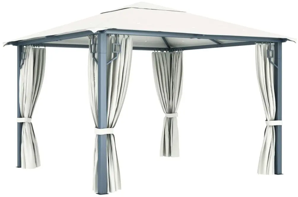 Садовый павильон VidaXL 48042 3x3 (Cream)