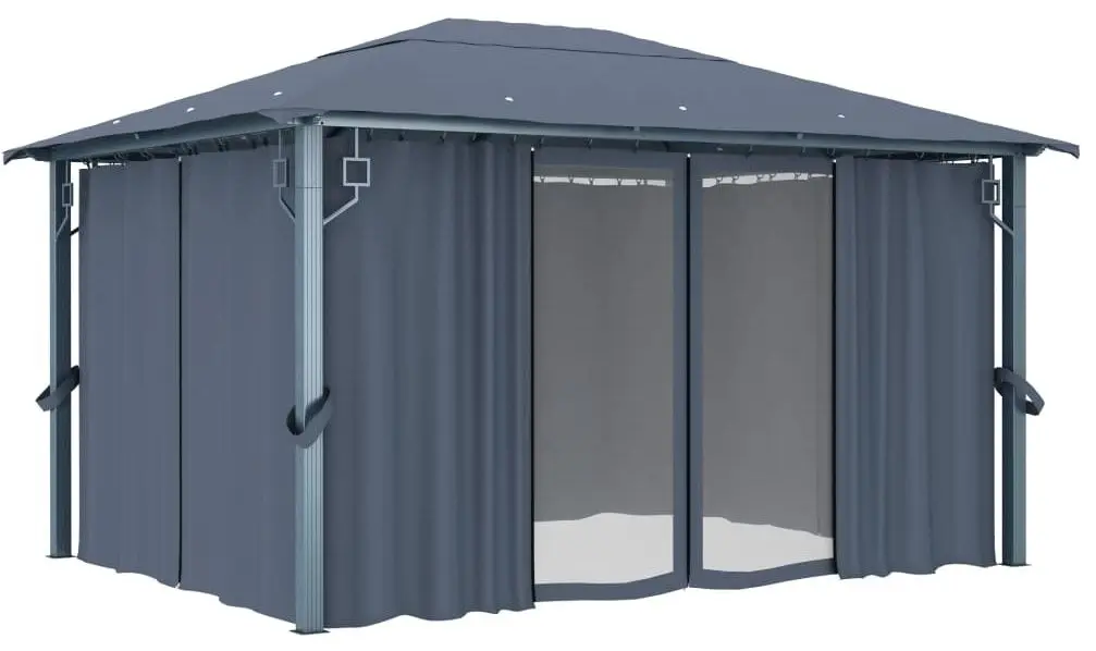 Pavilion de gradina VidaXL 48045 4x3 (Anthracite) - 3