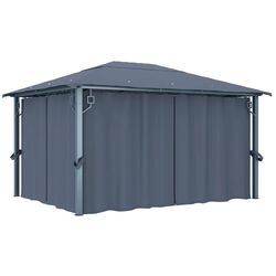 Pavilion de gradina VidaXL 48045 4x3 (Anthracite) Thumb