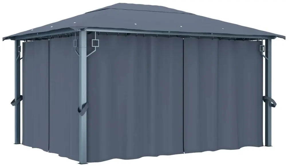 Pavilion de gradina VidaXL 48045 4x3 (Anthracite) - 4