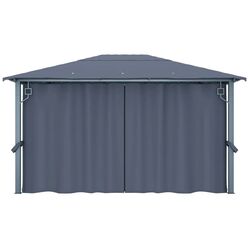 Pavilion de gradina VidaXL 48045 4x3 (Anthracite) Thumb