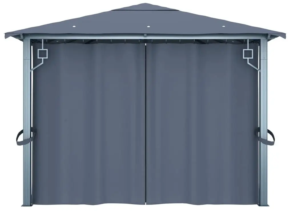 Pavilion de gradina VidaXL 48045 4x3 (Anthracite) - 7