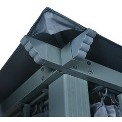 Pavilion de gradina VidaXL 48045 4x3 (Anthracite) Thumb