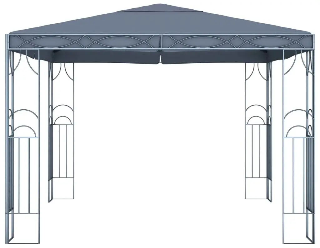 Pavilion de gradina VidaXL 48047 3x3 (Anthracite)