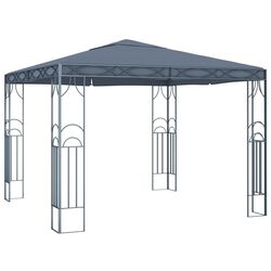 Pavilion de gradina VidaXL 48047 3x3 (Anthracite)