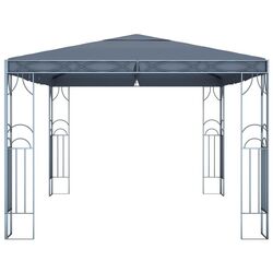 Pavilion de gradina VidaXL 48049 4x3 (Anthracite) Thumb