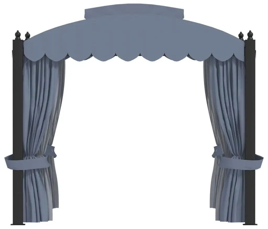 Садовый павильон VidaXL 48056 3x4 (Anthracite)