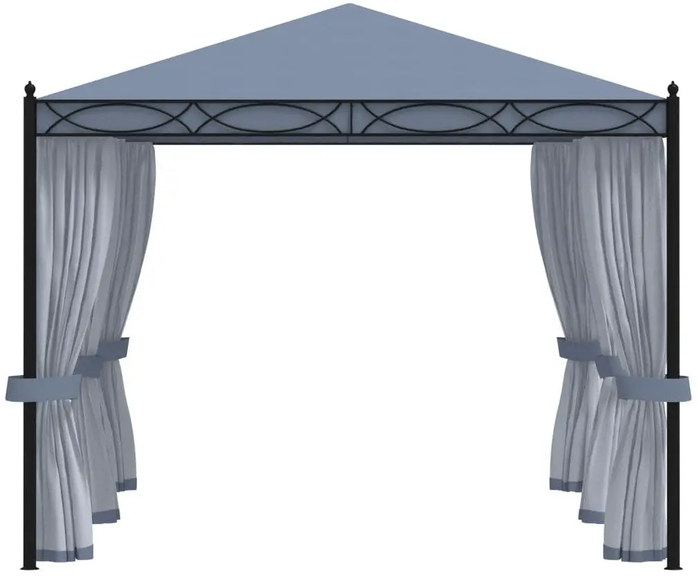 Садовый павильон VidaXL 48057 3x4 (Anthracite)