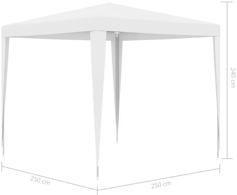 Садовый павильон VidaXL 48497 (White) - 5
