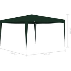 Pavilion de gradina VidaXL 48513 4x4 (Green) Thumb