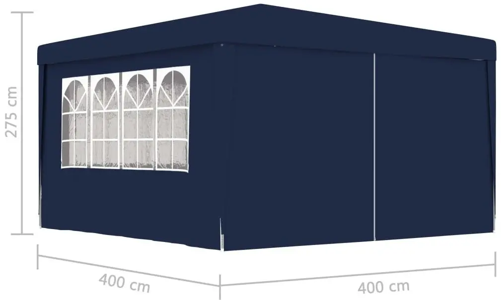 Pavilion de gradina VidaXL 48526 4x4 (Blue)