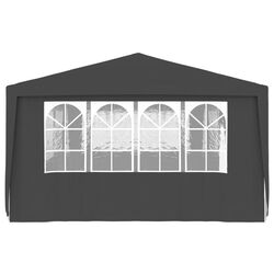 Pavilion de gradina VidaXL 48529 4x9 (Anthracite) Thumb