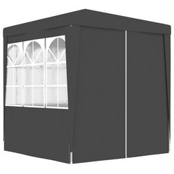 Pavilion de gradina VidaXL 48531 2x2 (Anthracite) Thumb