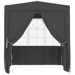 Pavilion de gradina VidaXL 48531 2x2 (Anthracite) Thumb