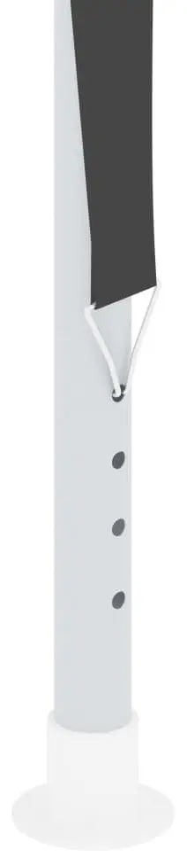 Pavilion de gradina VidaXL 48533 2.5x2.5 (Anthracite)