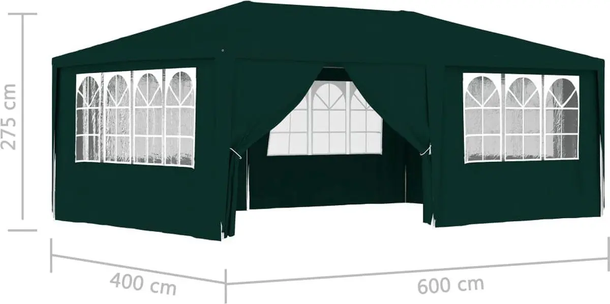 Pavilion de gradina VidaXL 48538 4x6 (Green)