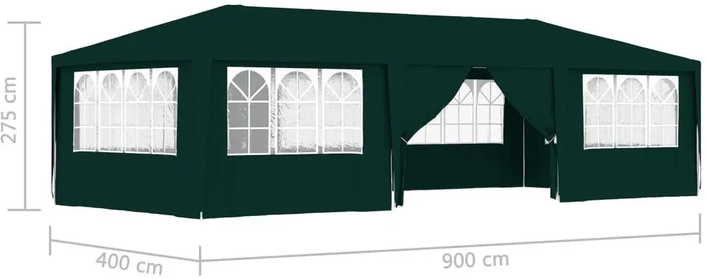 Садовый павильон VidaXL 48540 4x9 (Green)