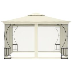 Садовый павильон VidaXL 48595 3x3 (Cream) Thumb