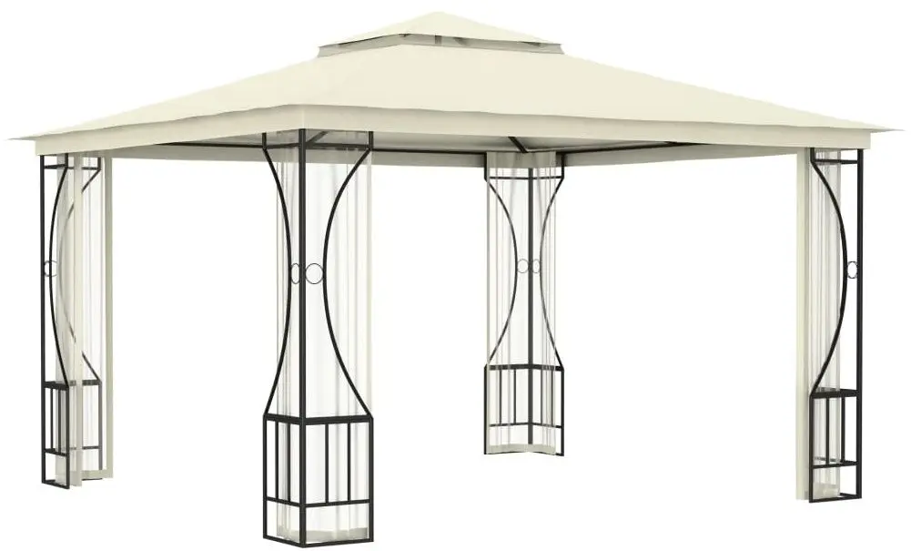 Садовый павильон VidaXL 48595 3x3 (Cream)