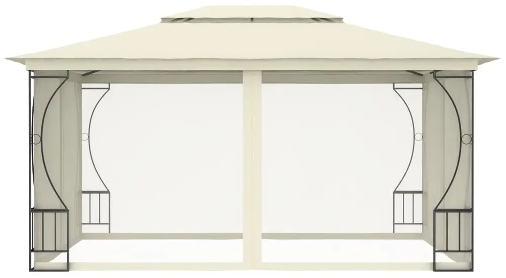 Садовый павильон VidaXL 48596 3x4 (Cream)