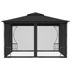 Садовый павильон VidaXL 48597 3x3 (Anthracite) Thumb