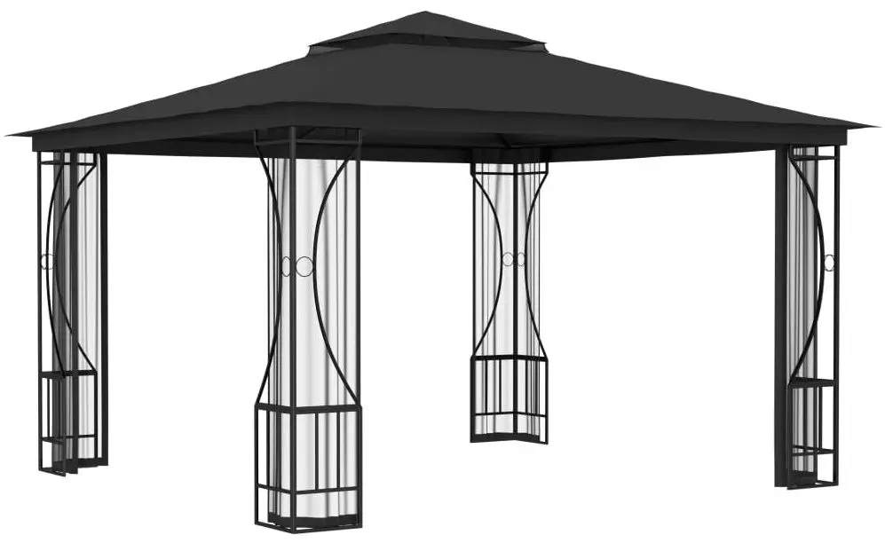 Садовый павильон VidaXL 48597 3x3 (Anthracite)